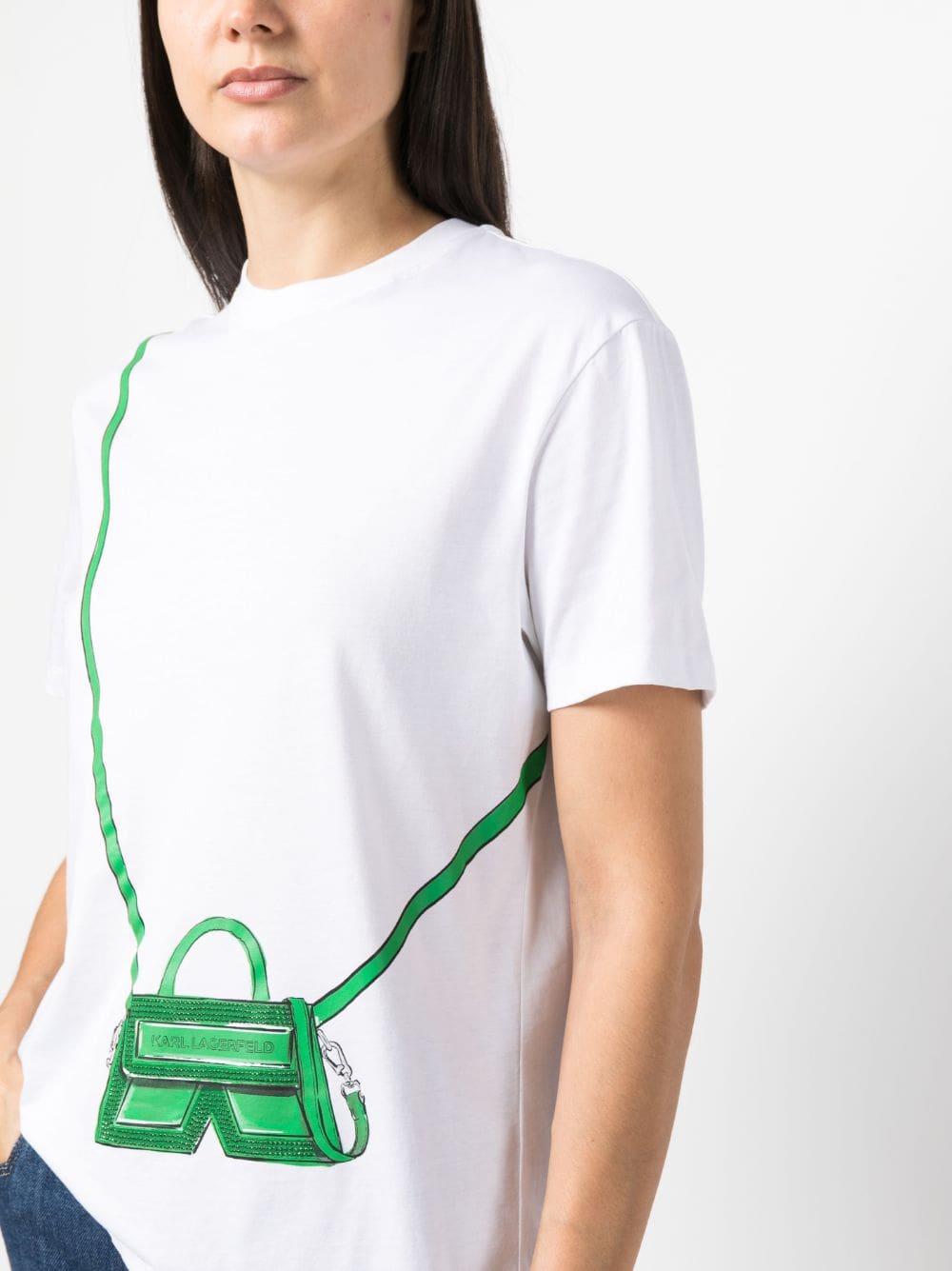 Karl Lagerfeld IKON/K Bag print T-shirt - Image 5