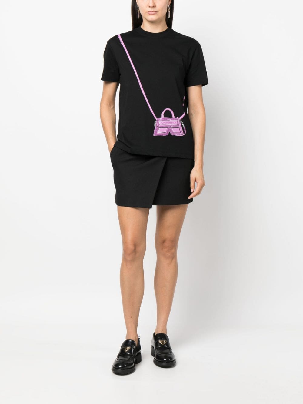 Karl Lagerfeld IKON/K Bag print T-shirt - Image 2