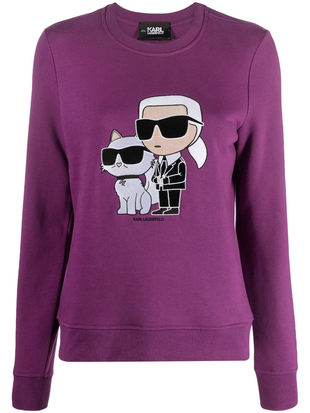 Karl Lagerfeld Ikonik 2.0 cotton sweatshirt