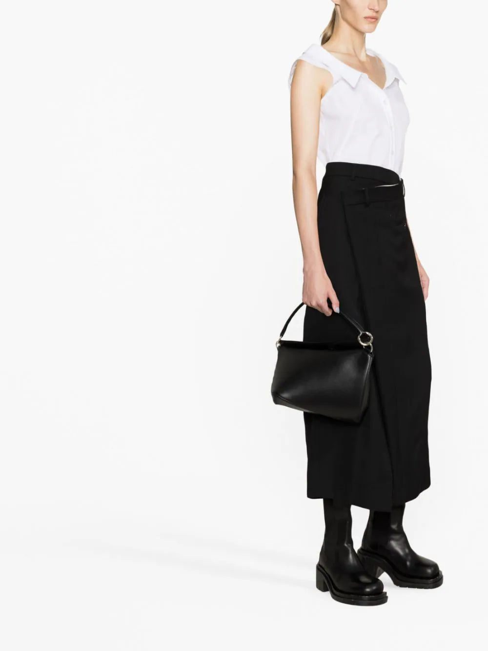 Alexander McQueen sleeveless cotton shirt - Image 4