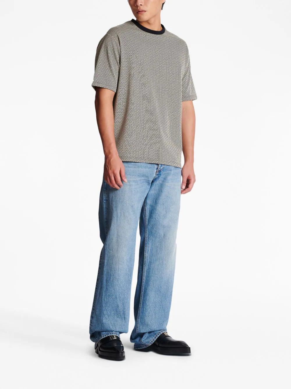 Balmain monogram-print T-shirt - Image 3