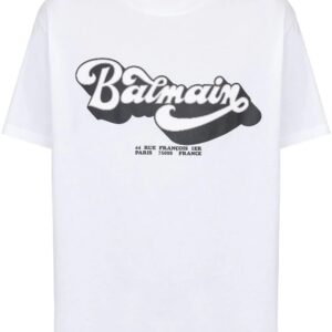 Balmain  70s logo-print T-shirt