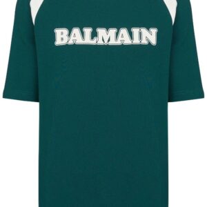 Balmain  Retro logo-print T-shirt