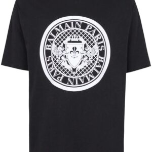 Balmain  Coin Flock round-neck T-shirt
