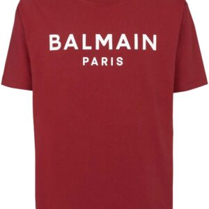 Balmain  logo-print cotton T-shirt