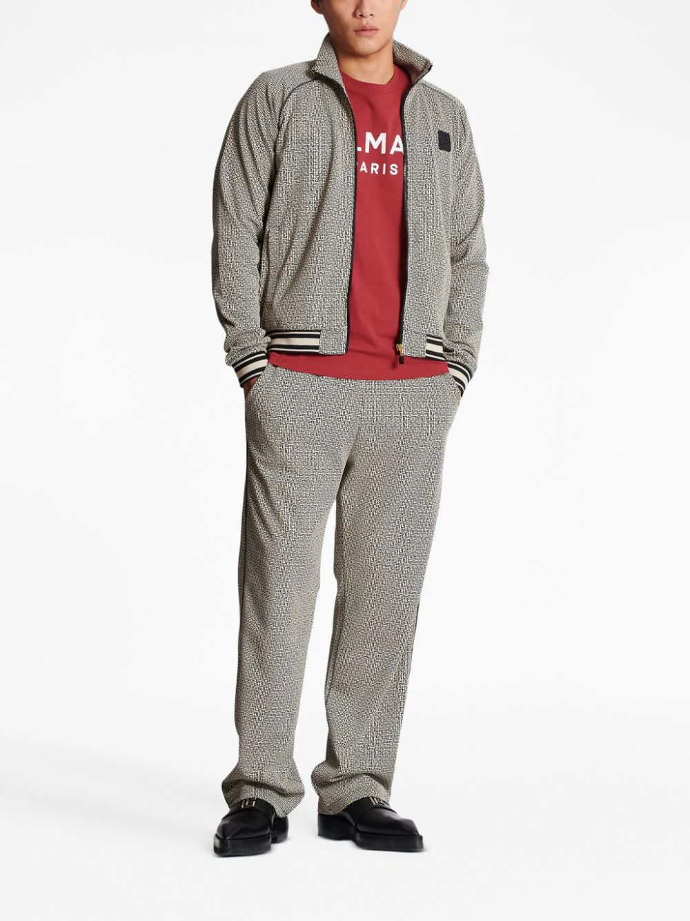 Balmain logo-print cotton T-shirt - Image 2