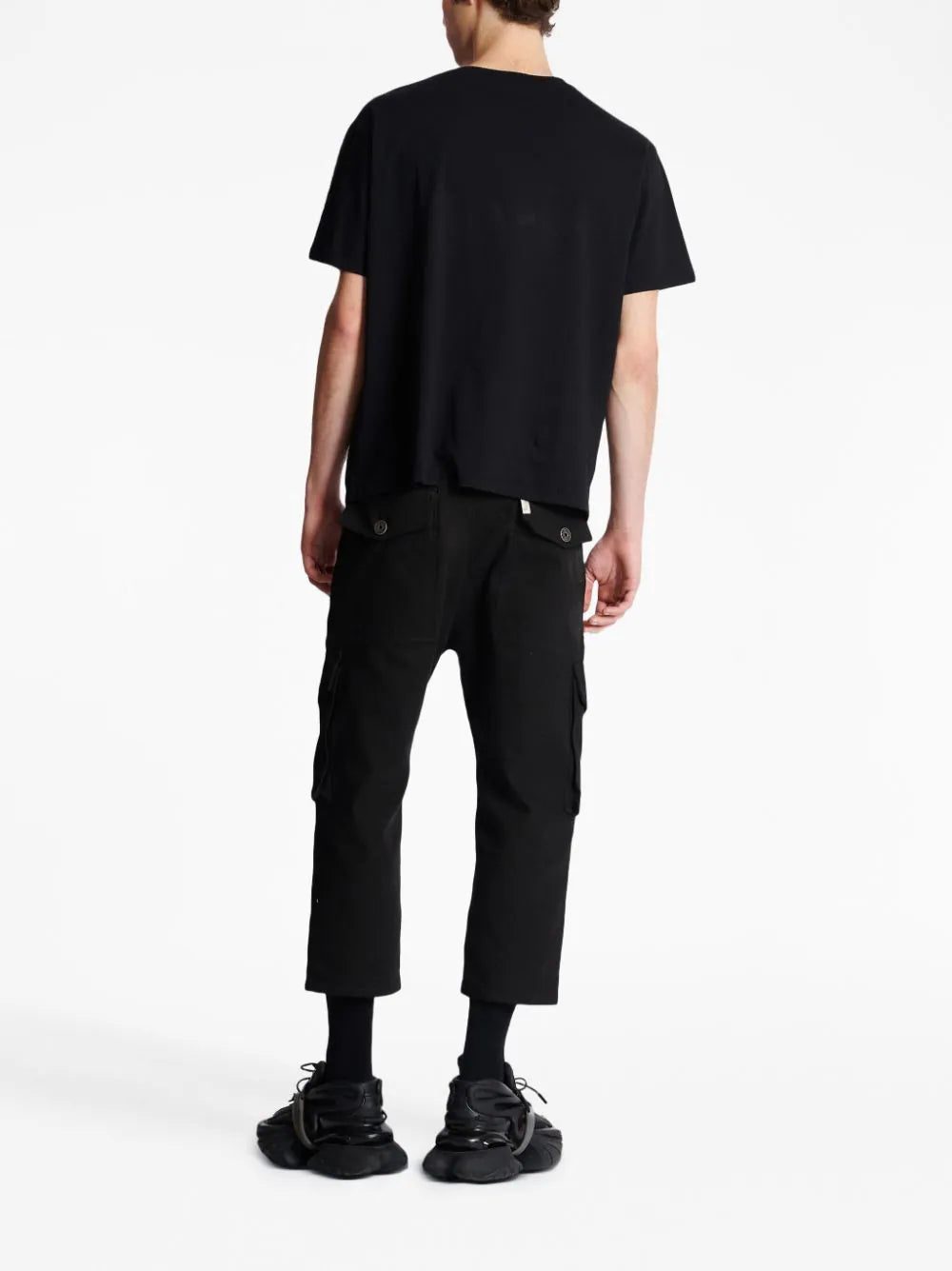 Balmain 70s logo-print T-shirt - Image 4