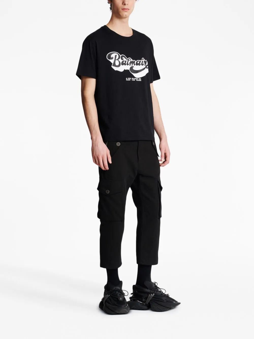 Balmain 70s logo-print T-shirt - Image 3