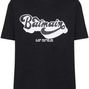 Balmain  70s logo-print T-shirt