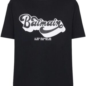 Balmain  70s logo-print T-shirt