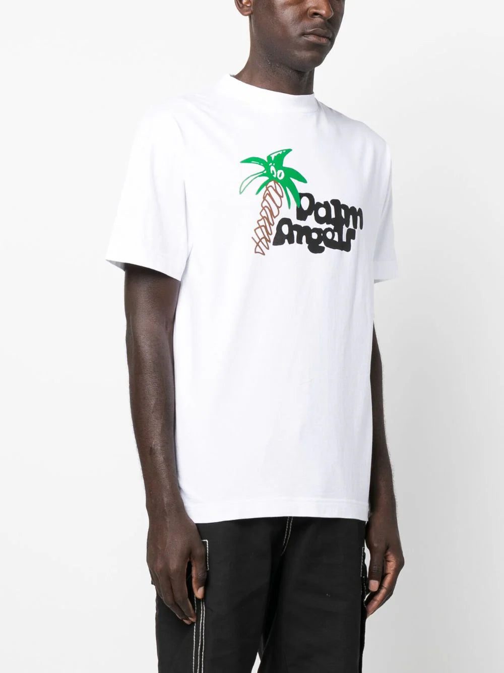Palm Angels Sketchy-print cotton T-shirt - Image 3