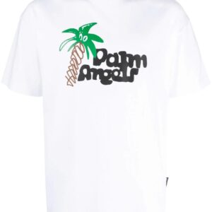 Palm Angels  Sketchy-print cotton T-shirt