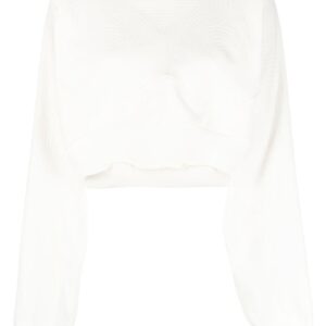 Off-White Vortix Cor cropped sweatshirt
