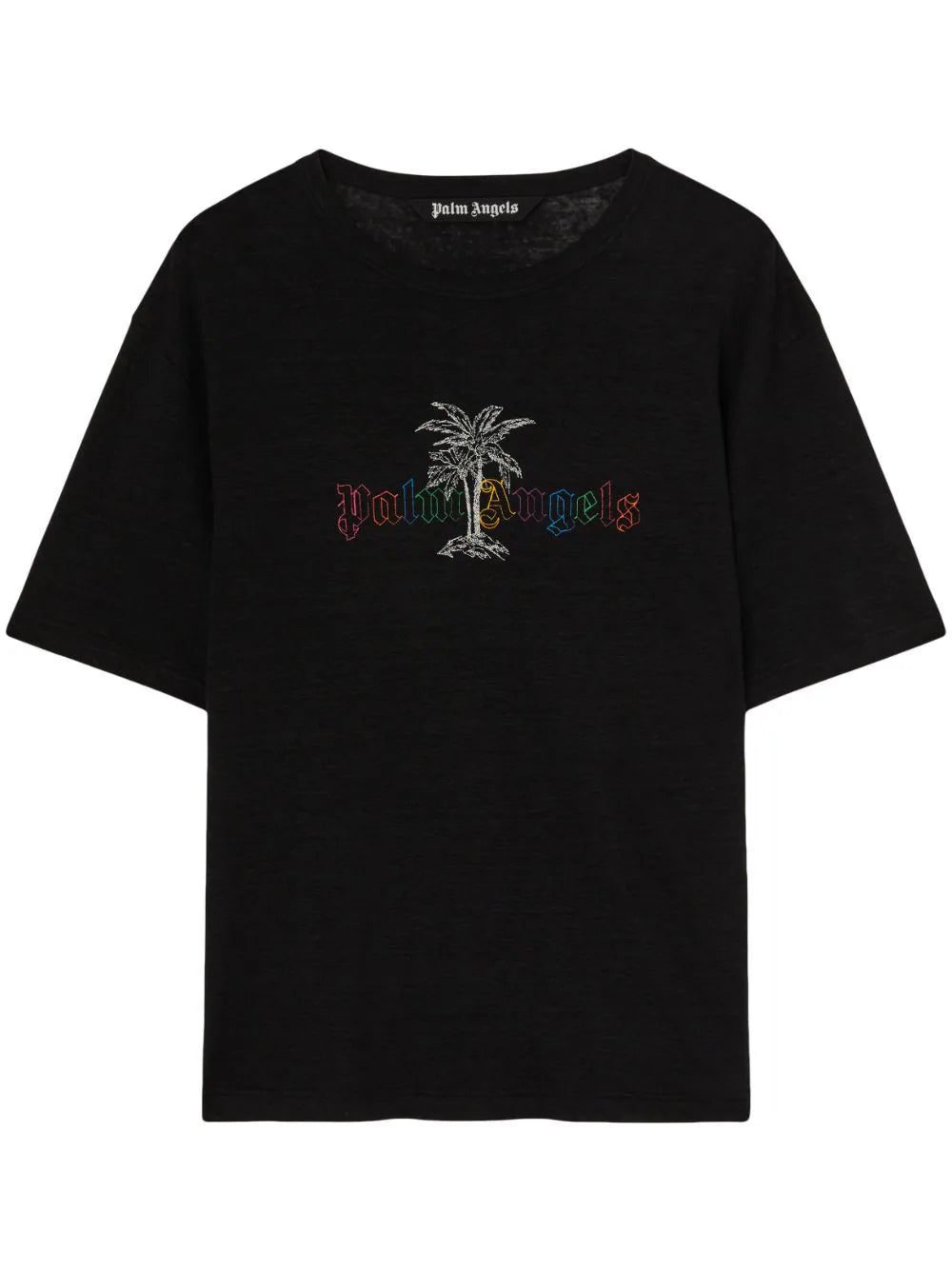 Palm Angels logo-print short-sleeve T-shirt