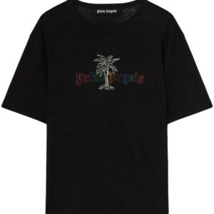 Palm Angels logo-print short-sleeve T-shirt