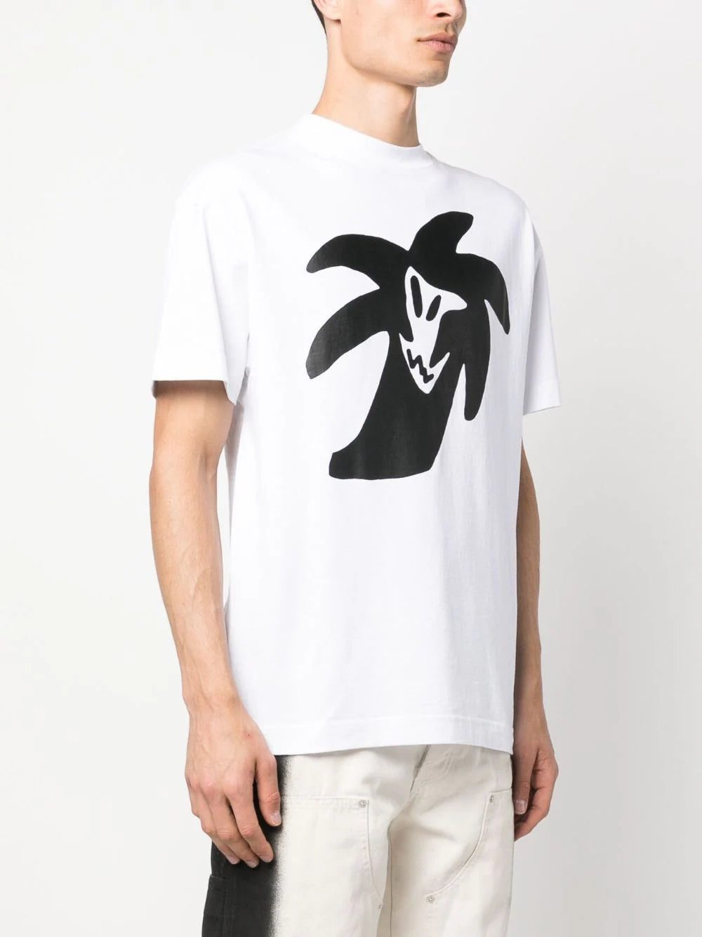 Palm Angels 'Palmity Unity' cotton T-shirt - Image 3