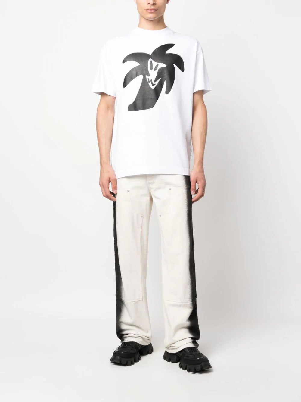 Palm Angels 'Palmity Unity' cotton T-shirt - Image 2