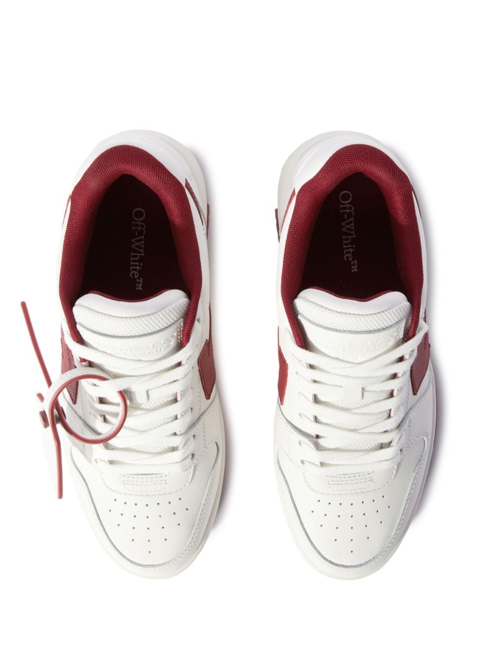 Off-White Out Of Office leather sneakers - Image 3