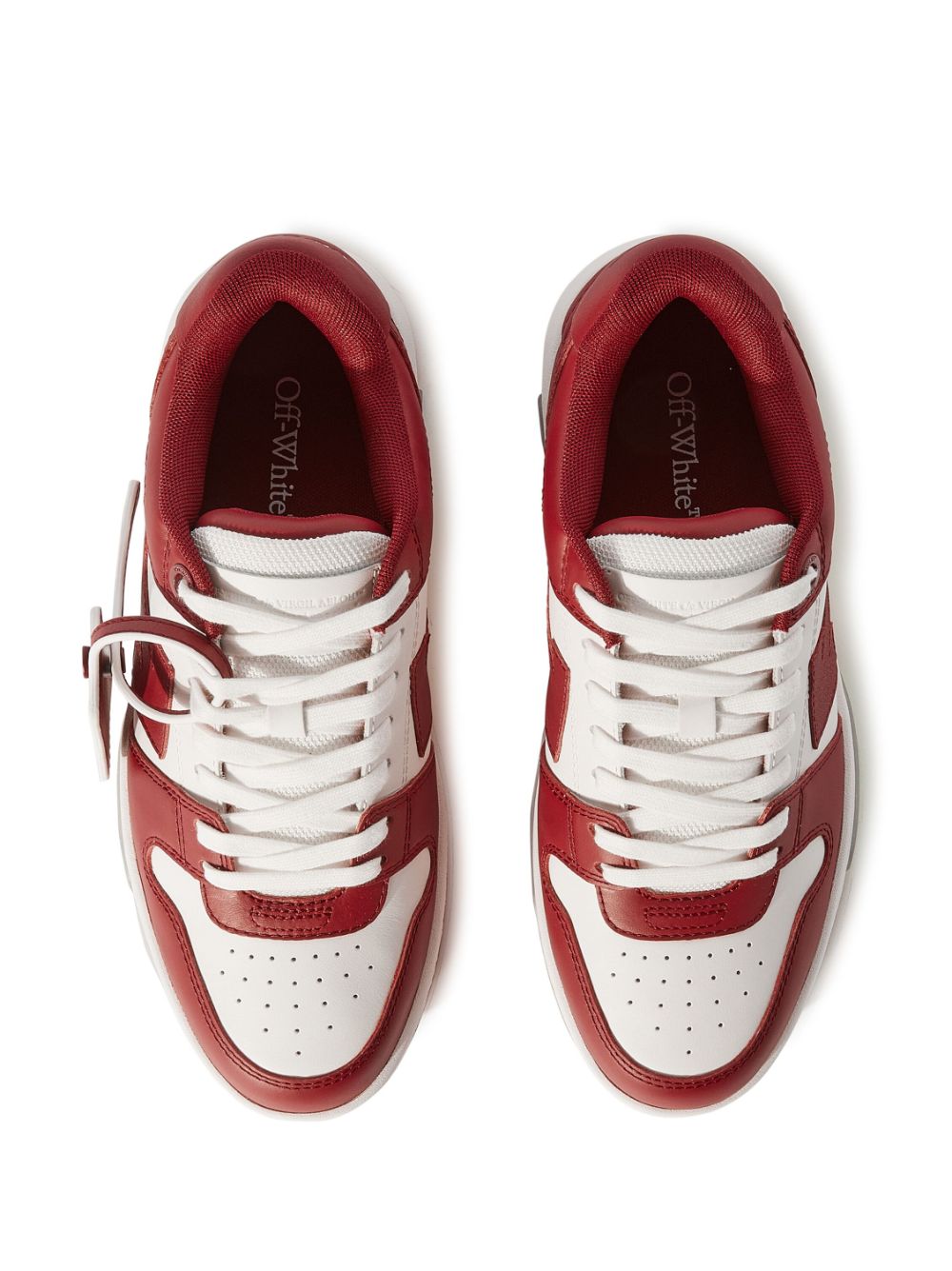 Off-White Out Of Office leather sneakers - Image 3