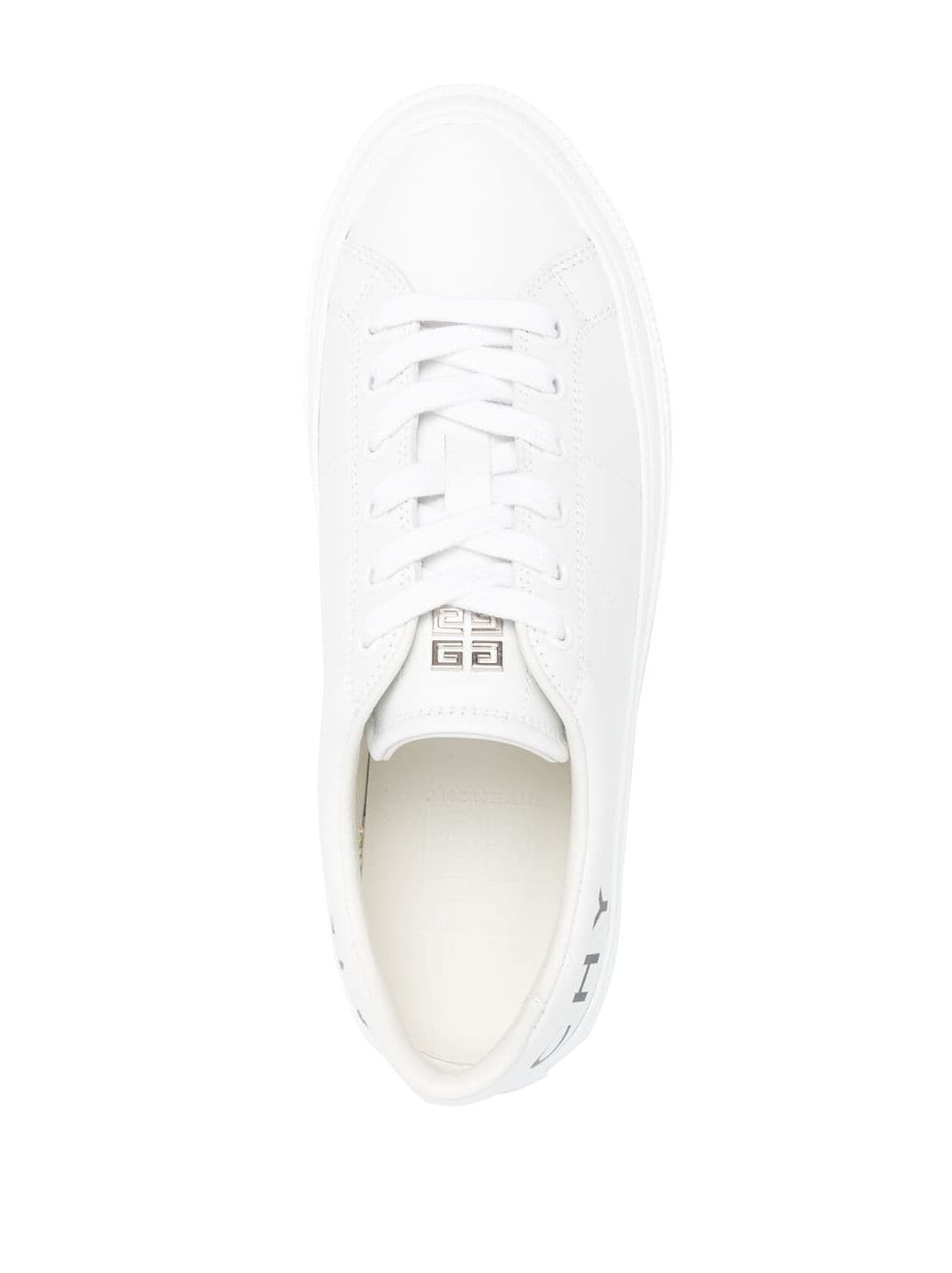 Givenchy logo-print leather low-top sneakers - Image 4