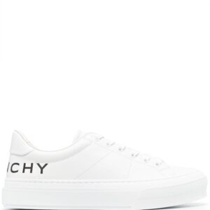 Givenchy logo-print leather low-top sneakers