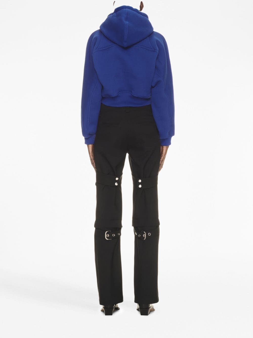 Off-White Off-stamp cropped hoodie - Image 4