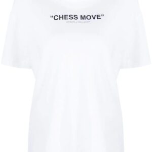 Off-White  Chess Move cotton T-shirt