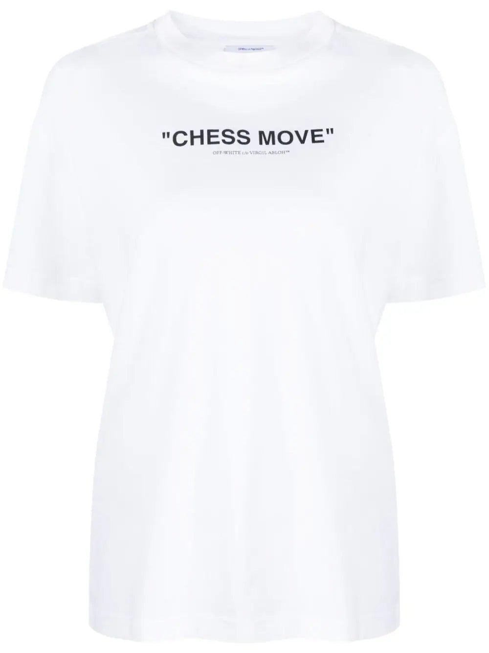 Off-White Chess Move cotton T-shirt