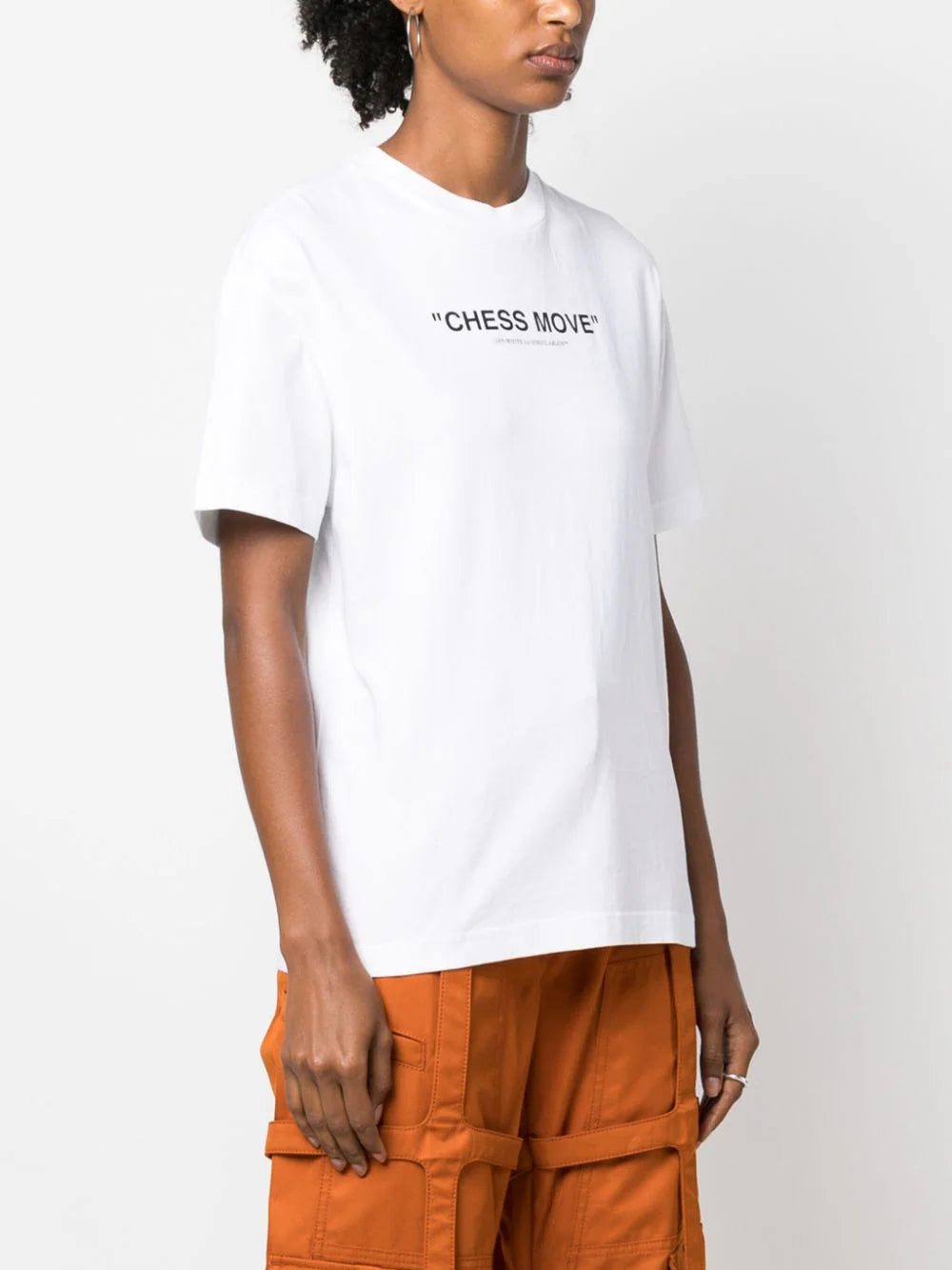 Off-White Chess Move cotton T-shirt - Image 3