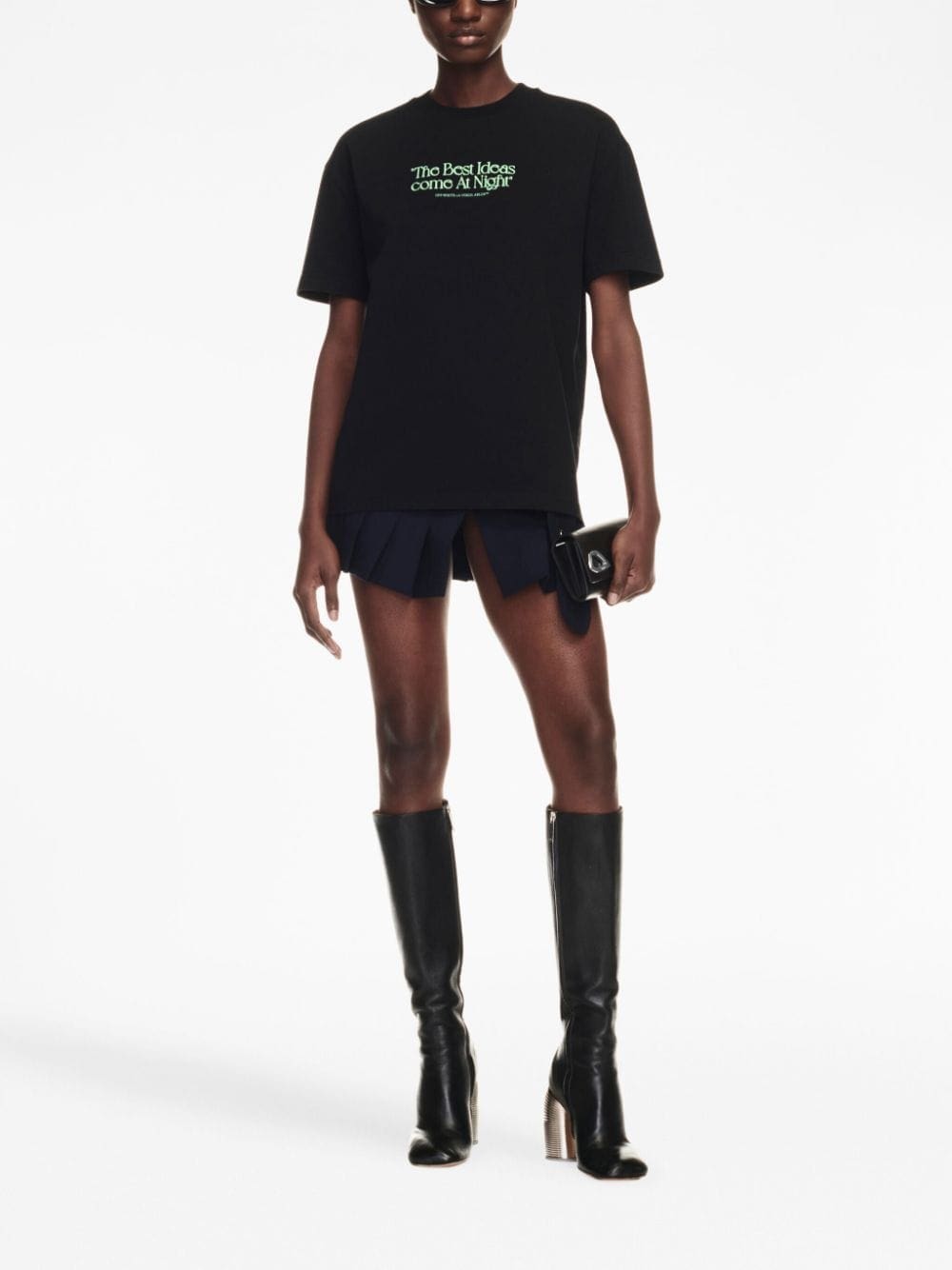 Off-White slogan-print short-sleeve T-shirt - Image 2