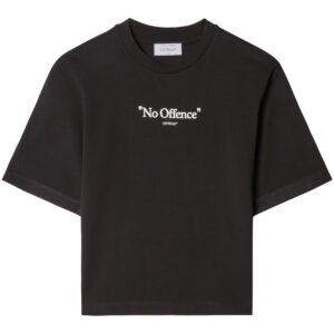 Off-White slogan-print cotton T-shirt