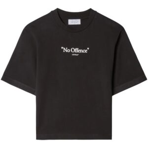 Off-White  slogan-print cotton T-shirt