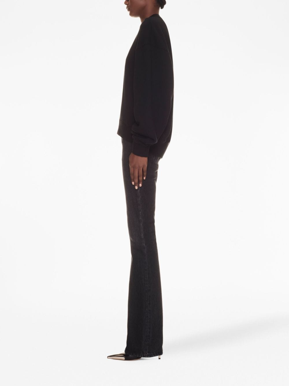 Off-White slogan-print sweatshirt - Image 3