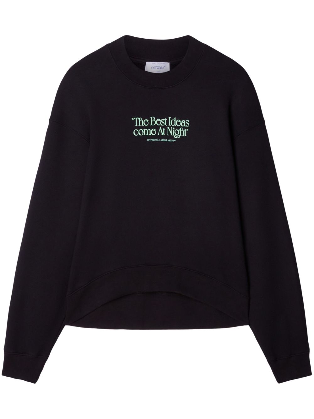 Off-White slogan-print sweatshirt