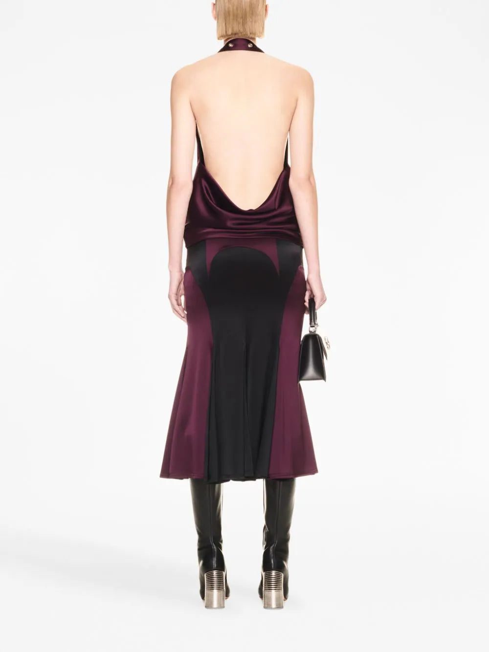 Off-White open-back halterneck belted top - Image 4