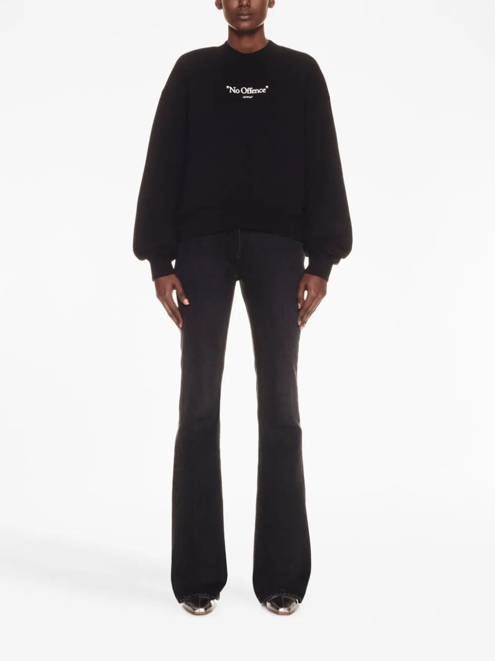 Off-White No Offence oversized sweatshirt - Image 2