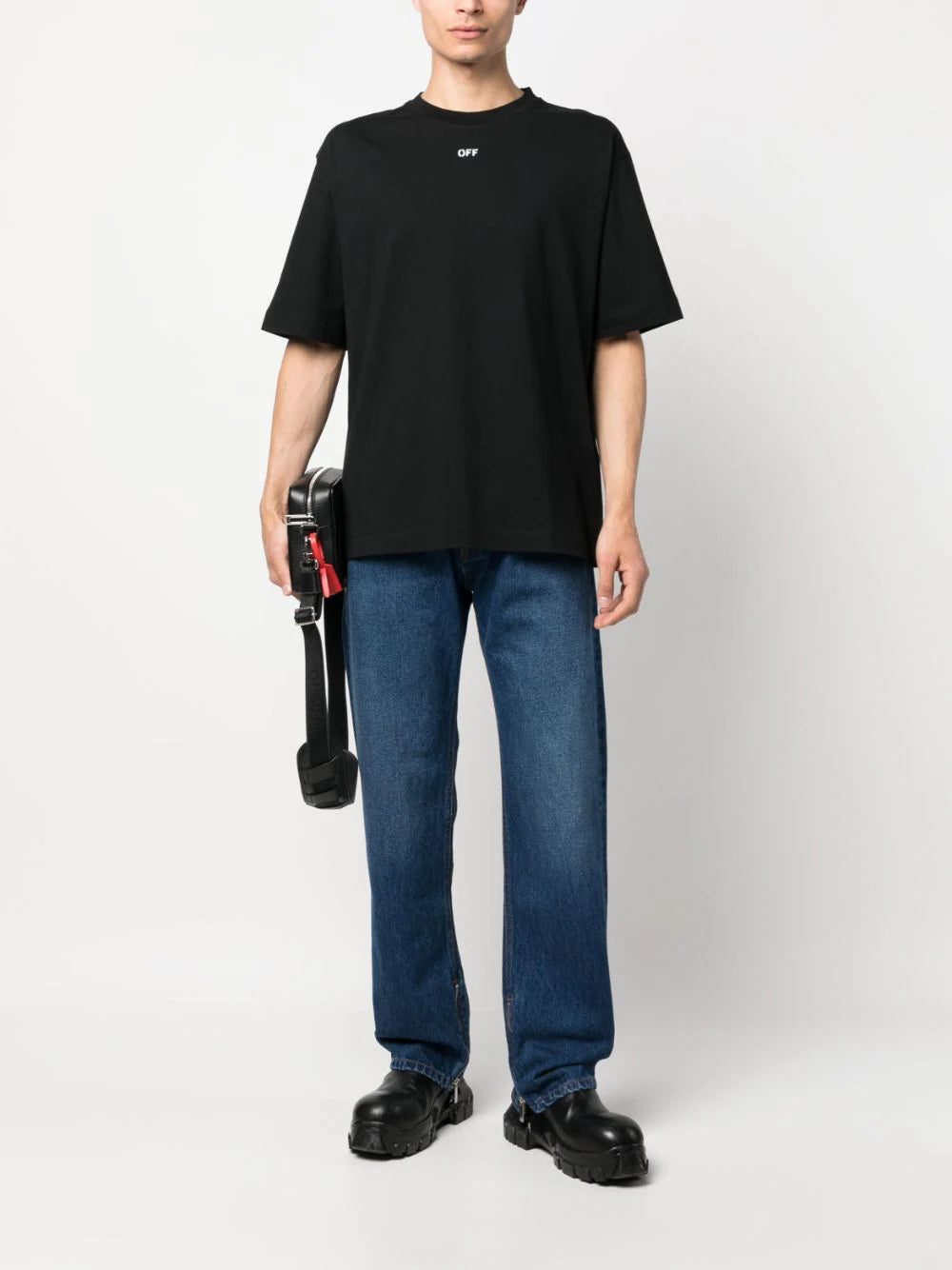 Off-White Off Stamp-print cotton T-shirt - Image 2