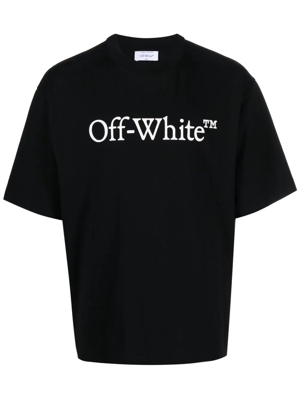 Off-White Bookish logo-print cotton T-shirt