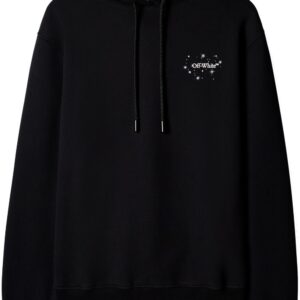 Off-White Bling Star Arrow-motif cotton hoodie