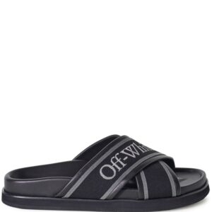 Off-White Cloud criss-cross slides