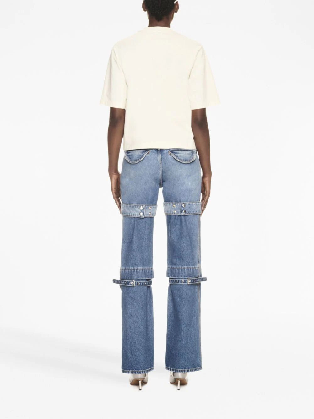 Off-White OW-print cotton T-shirt - Image 4