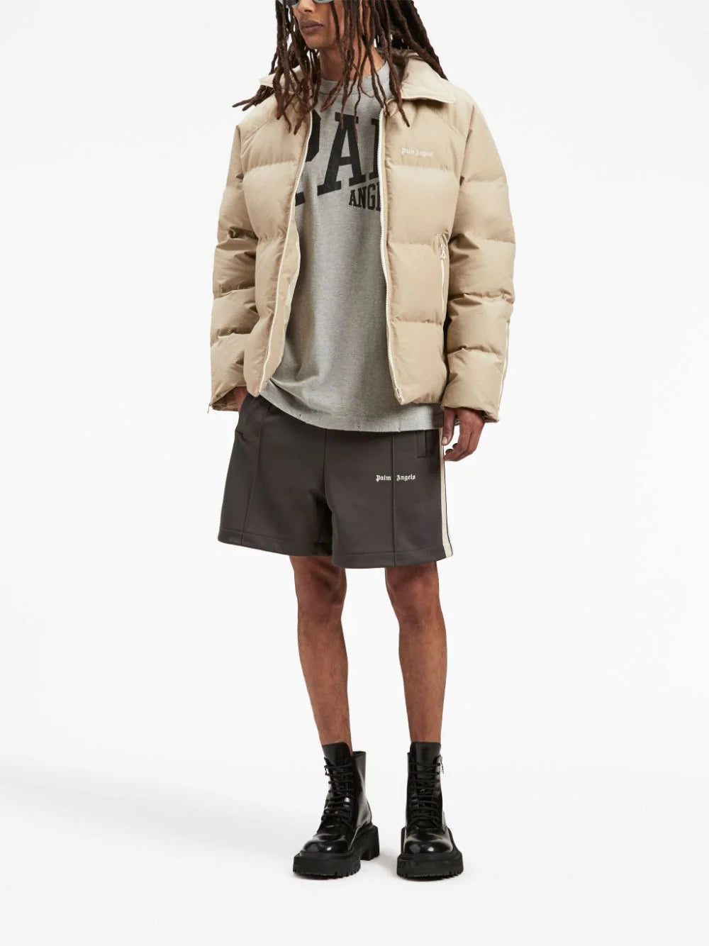 Palm Angels logo-print crew-neck T-shirt - Image 2