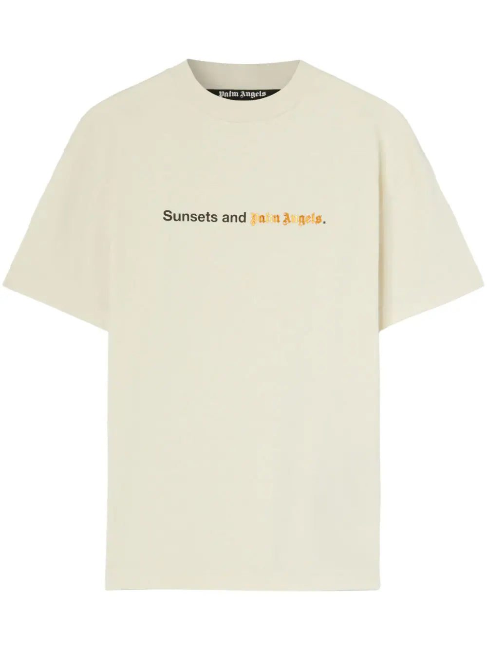 Palm Angels logo-print crew-neck T-shirt