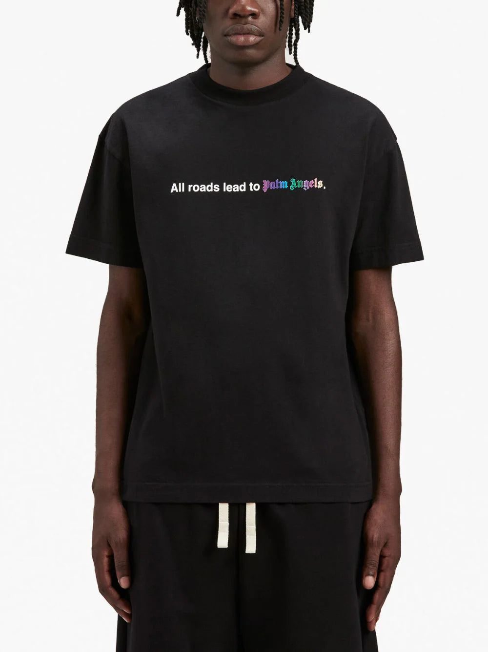 Palm Angels logo-print crew-neck T-shirt - Image 3