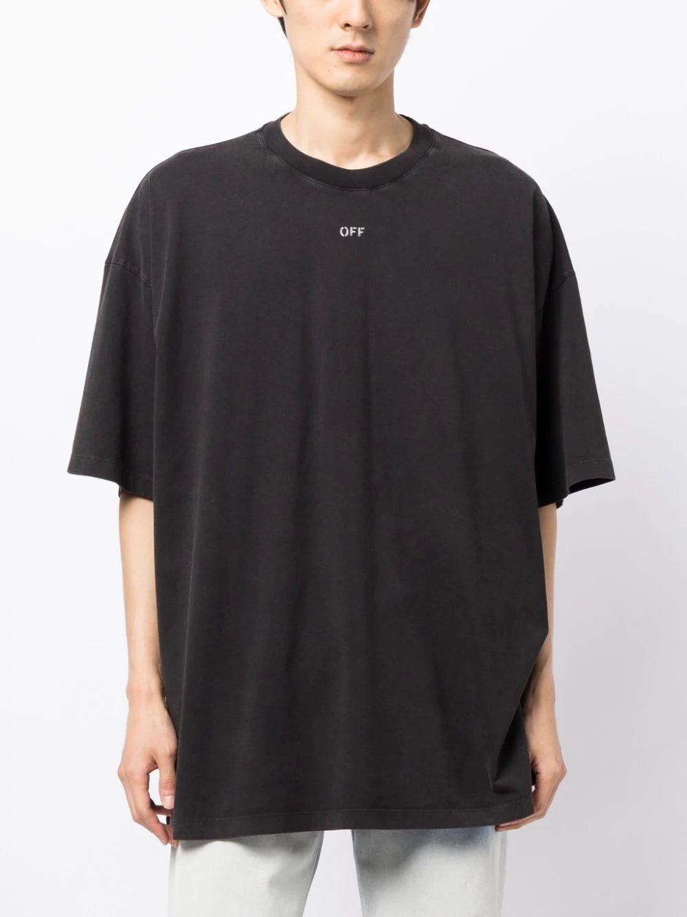 Off-White Caravaggio painting-print cotton T-shirt - Image 4