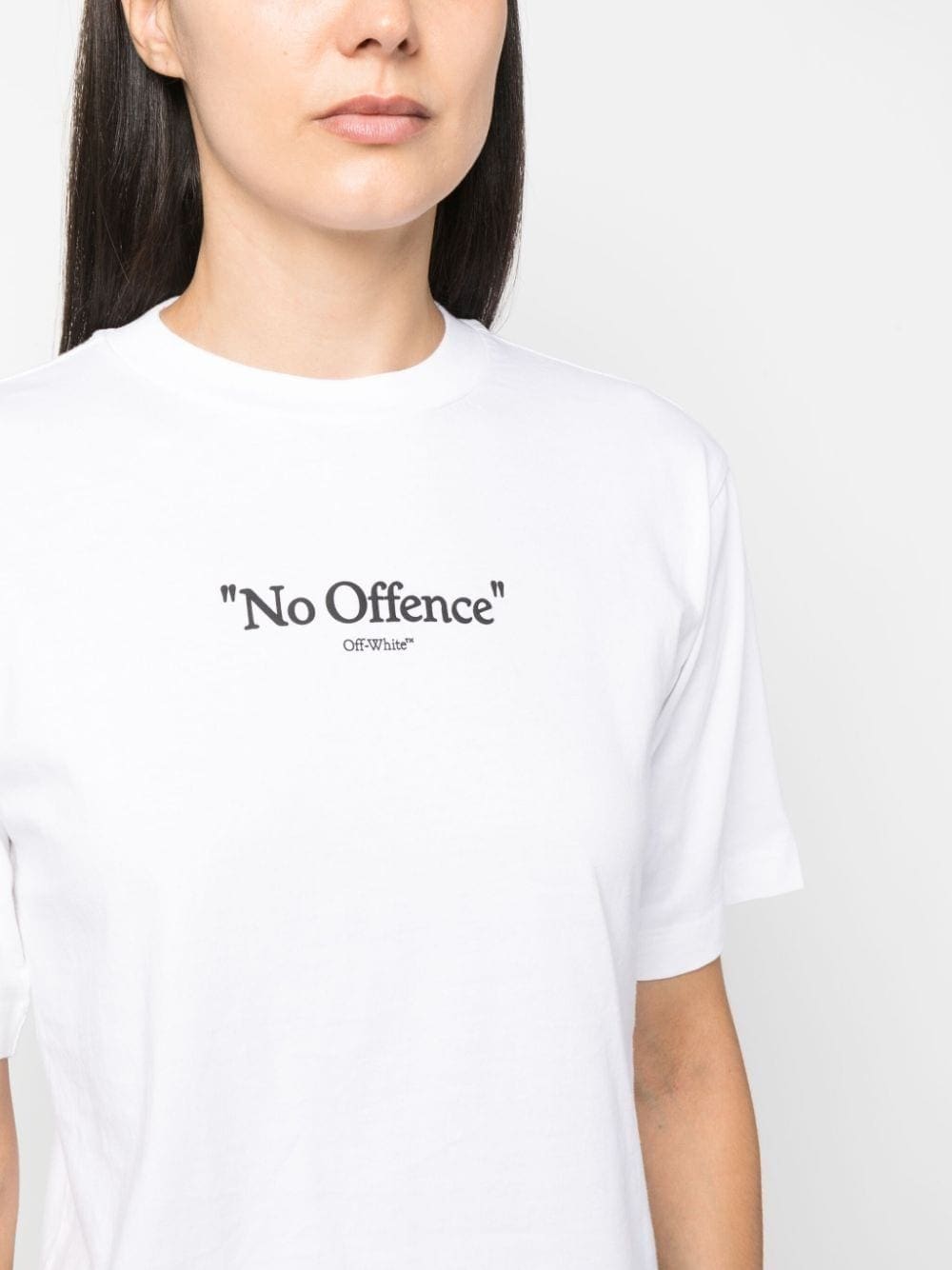 Off-White No Offence cotton T-shirt - Image 5