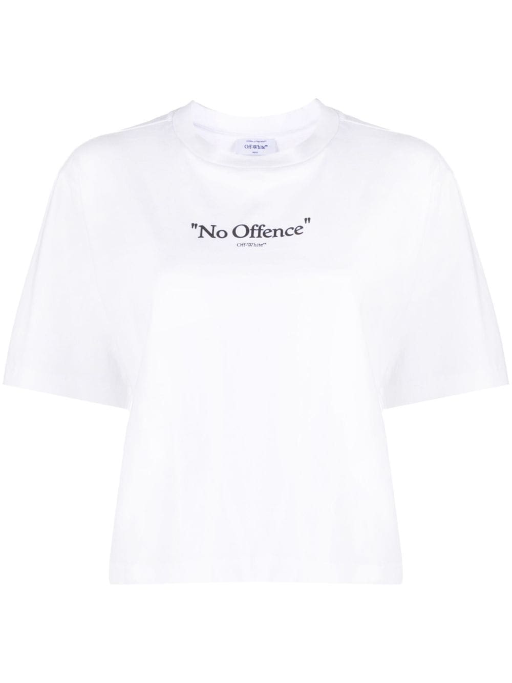 Off-White No Offence cotton T-shirt