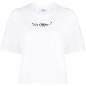 Off-White  No Offence cotton T-shirt