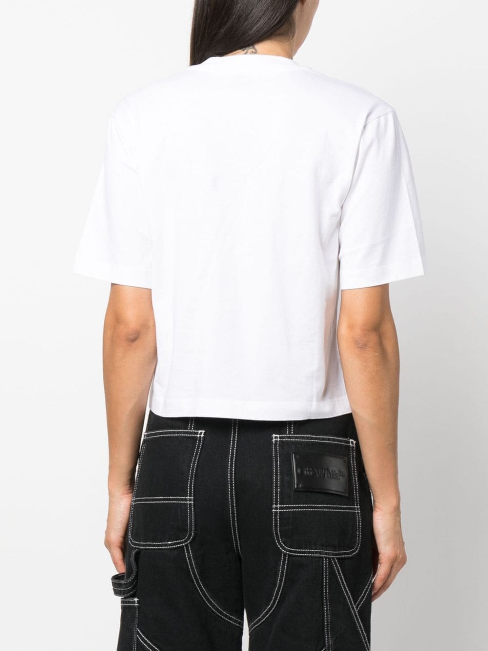 Off-White No Offence cotton T-shirt - Image 4