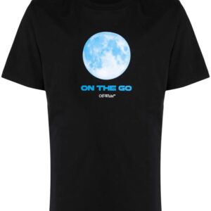Off-White  On The Go Moon cotton T-shirt